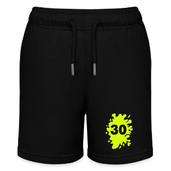 Blobs 30 - Stanley/Stella MINI BOLTER Organic Teen Jogging Shorts - black - Front