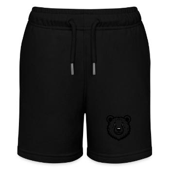Bear - Stanley/Stella MINI BOLTER Organic Teen Jogging Shorts - black - Front