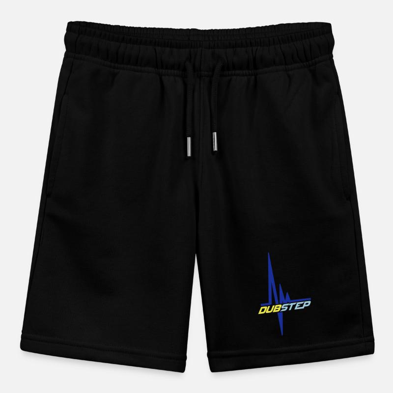 Dub Step Techno Music Pulse Heartbeat Frequency Stanley/Stella MINI BOLTER Organic Teen Jogging Shorts