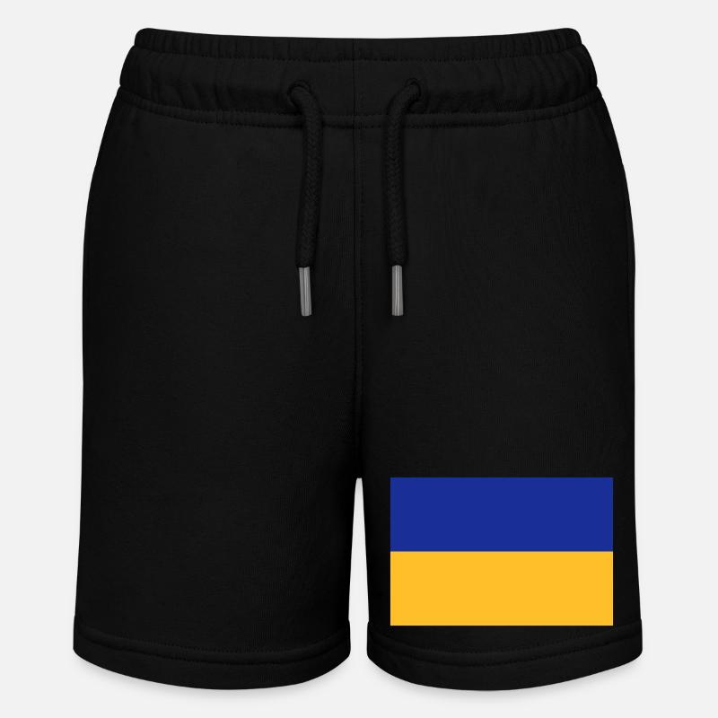 Drapeau Ukraine / Ukraine flag - Short bio MINI BOLTER Stanley/Stella Ado - noir
