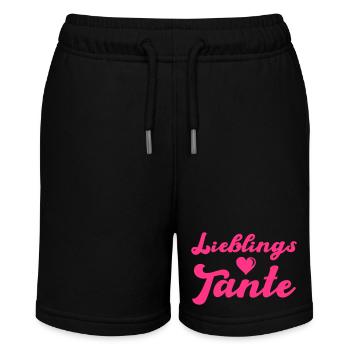 Favorite aunt - Stanley/Stella MINI BOLTER Organic Teen Jogging Shorts - black - Front