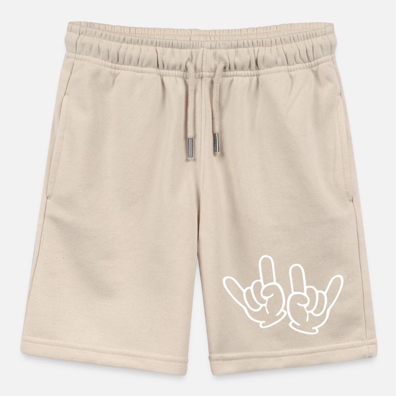 rock hand 2 Stanley/Stella Teenager Bio-Joggingshorts MINI BOLTER