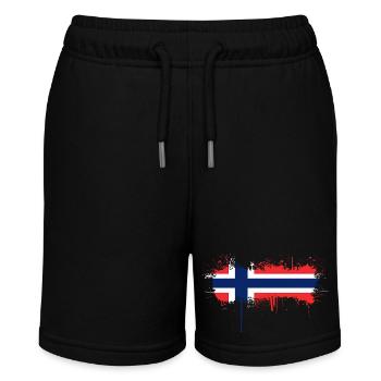 Norvège Norvège Drapeau Scandinavie Norden Tor Viking - Short bio MINI BOLTER Stanley/Stella Ado - noir - Devant