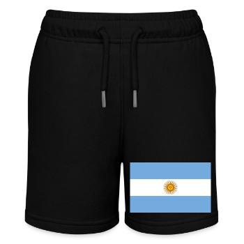 Argentina - Stanley/Stella MINI BOLTER Organic Teen Jogging Shorts - black - Front