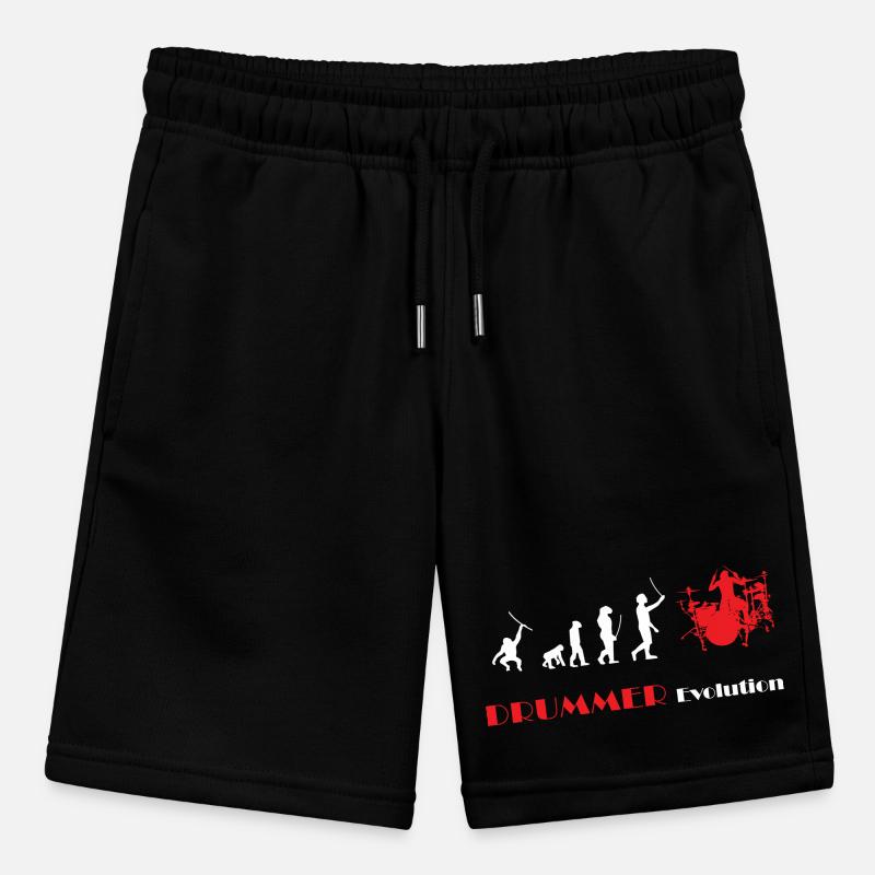 DRUMMER Evolution rot Stanley/Stella MINI BOLTER Organic Teen Jogging Shorts