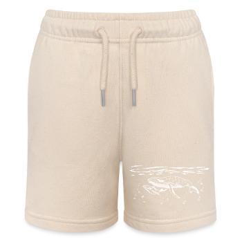 Bit Wale - Stanley/Stella Teenager Bio-Joggingshorts MINI BOLTER - Natur - Vorne