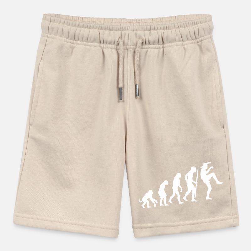 Drôle d’évolution Karaté Vintage 80s Crane Kick Short bio MINI BOLTER Stanley/Stella Ado