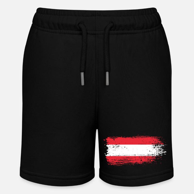 Drapeau autrichien - Short bio MINI BOLTER Stanley/Stella Ado - noir