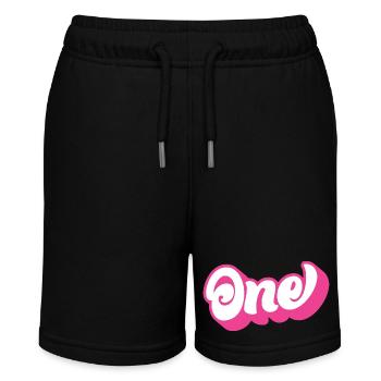 Un 1er anniversaire pour les filles de 1 an - Short bio MINI BOLTER Stanley/Stella Ado - noir - Devant