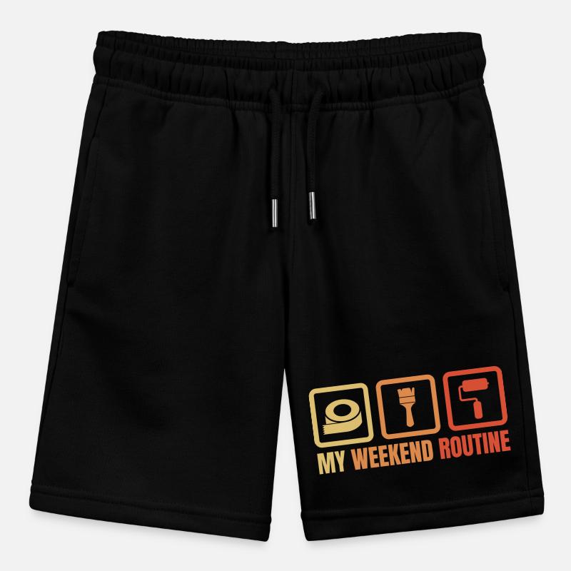 Maler Lackierer Wochenende Stanley/Stella Teenager Bio-Joggingshorts MINI BOLTER