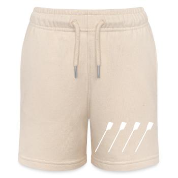 Rudder straps - Stanley/Stella MINI BOLTER Organic Teen Jogging Shorts - soft Ecru - Front