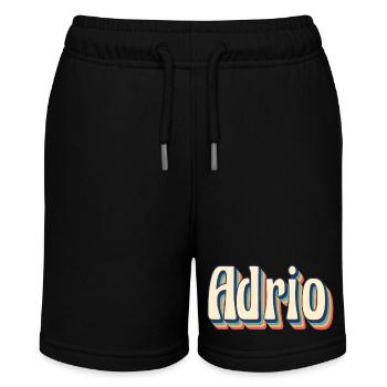 Adrio t-shirt t-shirt rétro idée cadeau vintage - Short bio MINI BOLTER Stanley/Stella Ado - noir - Devant