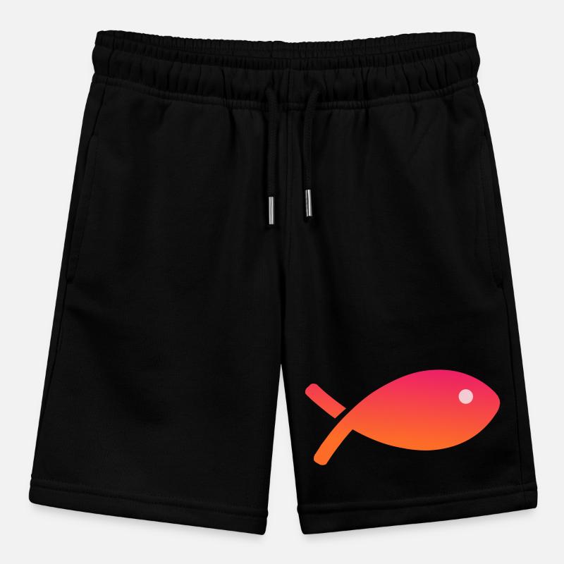 FISH. APRIL FOOL Stanley/Stella MINI BOLTER Organic Teen Jogging Shorts