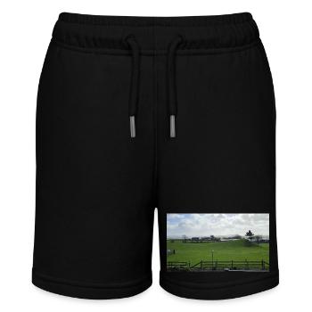 Landscape - Stanley/Stella MINI BOLTER Organic Teen Jogging Shorts - black - Front