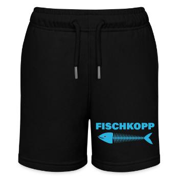 FISCHKOPP - Short bio MINI BOLTER Stanley/Stella Ado - noir - Devant