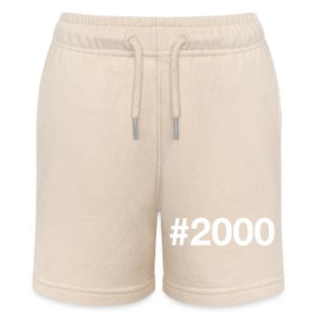 2000 Hashtag 26 Jahre 26. Geburtstag - Stanley/Stella Teenager Bio-Joggingshorts MINI BOLTER - Natur - Vorne