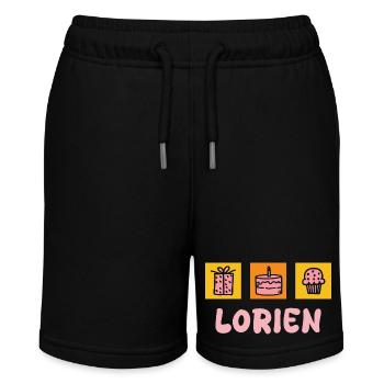 Lorien as a given name - Stanley/Stella MINI BOLTER Organic Teen Jogging Shorts - black - Front