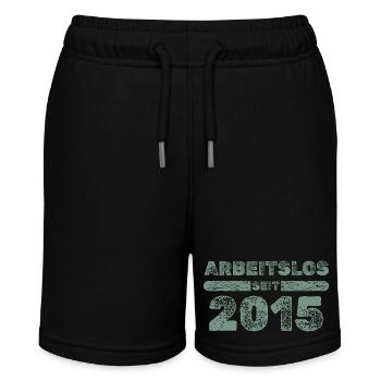 2015 - Stanley/Stella MINI BOLTER Organic Teen Jogging Shorts - black - Front