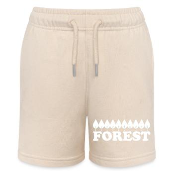 FOREST - Stanley/Stella MINI BOLTER Organic Teen Jogging Shorts - soft Ecru - Front