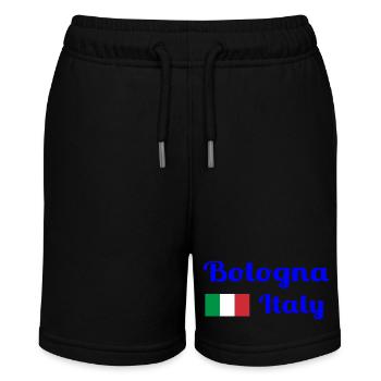 Bologne, Italie - Imprimés élégants - Short bio MINI BOLTER Stanley/Stella Ado - noir - Devant