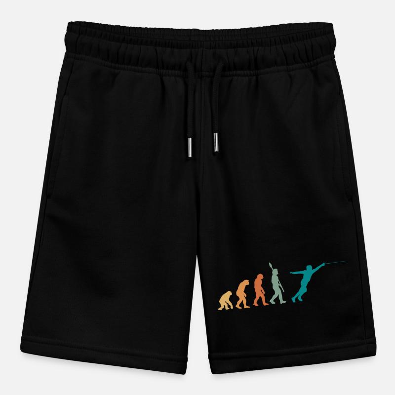 Evolution Retro Fencing Stanley/Stella MINI BOLTER Organic Teen Jogging Shorts