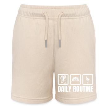 Ballerina Daily Routine - Stanley/Stella MINI BOLTER Organic Teen Jogging Shorts - soft Ecru - Front