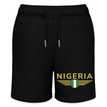 Nigeria Design – Montrez votre amour pour le pays - Short bio MINI BOLTER Stanley/Stella Ado - noir - Devant