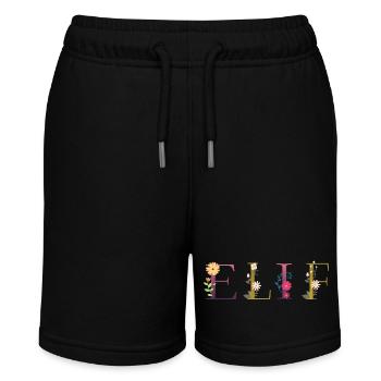 Elif - Stanley/Stella MINI BOLTER Organic Teen Jogging Shorts - black - Front