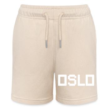 OSLO Norway Norwegen - Stanley/Stella Teenager Bio-Joggingshorts MINI BOLTER - Natur - Vorne