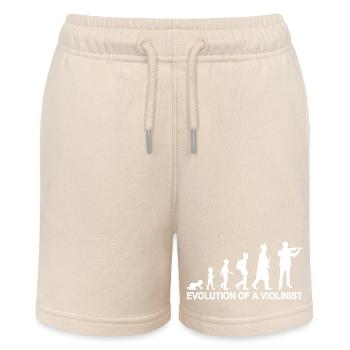 Entwicklung eines Violinist - Stanley/Stella Teenager Bio-Joggingshorts MINI BOLTER - Natur - Vorne