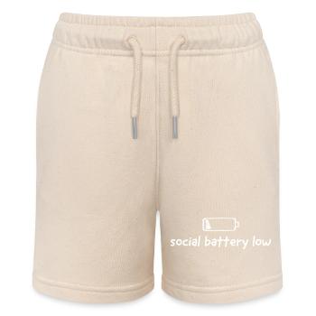Batterie sociale faible - Short bio MINI BOLTER Stanley/Stella Ado - écru doux - Devant