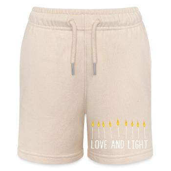 Hanukkah Chanukkah Hanukah - Stanley/Stella MINI BOLTER Organic Teen Jogging Shorts - soft Ecru - Front