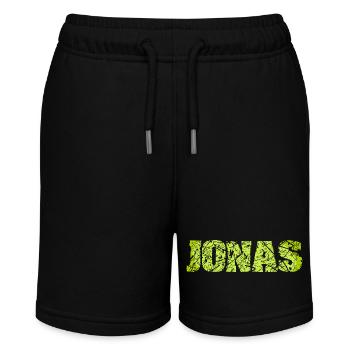Name Jonas - Stanley/Stella Teenager Bio-Joggingshorts MINI BOLTER - Schwarz - Vorne