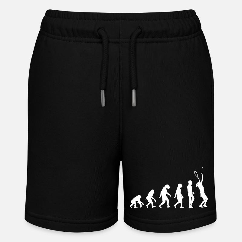 Évolution du tennis - Short bio MINI BOLTER Stanley/Stella Ado - noir