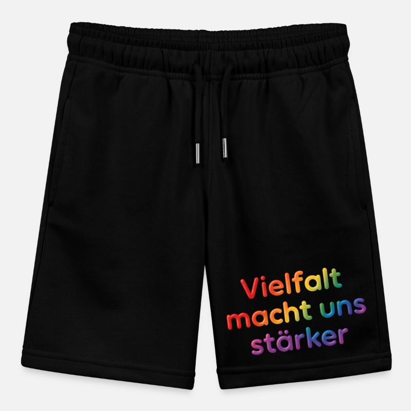 Diversity makes us stronger – unique together Stanley/Stella MINI BOLTER Organic Teen Jogging Shorts