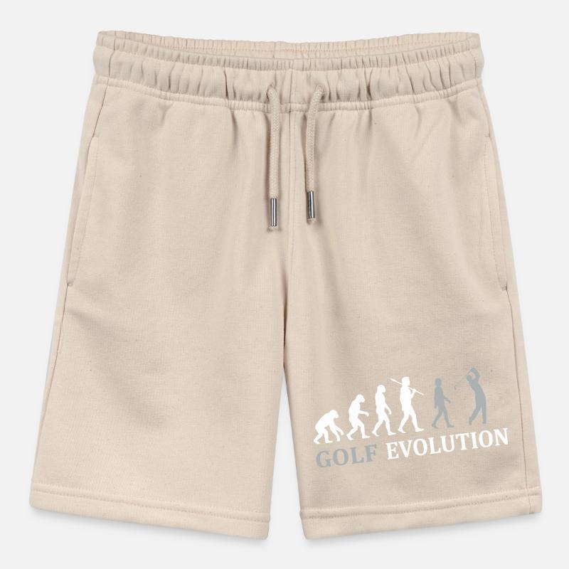 Golf Evolution – Das perfekte Golfer Geschenk Stanley/Stella Teenager Bio-Joggingshorts MINI BOLTER