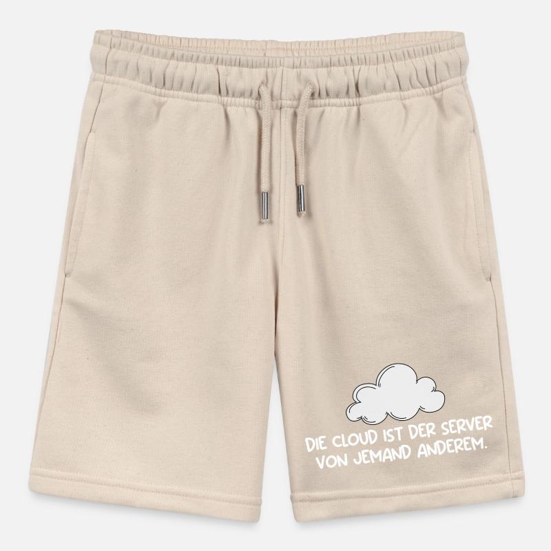 Technical Support THE CLOUD IS THE SERVER Stanley/Stella MINI BOLTER Organic Teen Jogging Shorts