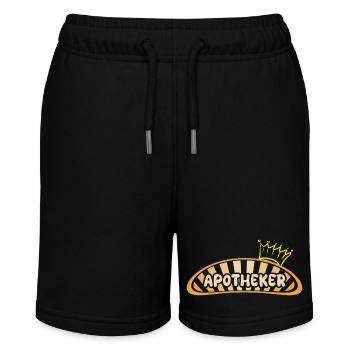 Geschenk für Apotheker - Stanley/Stella Teenager Bio-Joggingshorts MINI BOLTER - Schwarz - Vorne