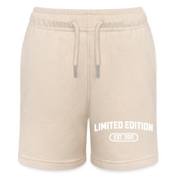 Limited Edition 2011 Geburtstag - Stanley/Stella Teenager Bio-Joggingshorts MINI BOLTER - Natur - Vorne