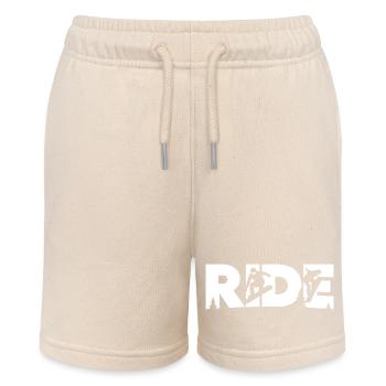 Ride Snowboard Snowboard Snowboardeur - Short bio MINI BOLTER Stanley/Stella Ado - écru doux - Devant