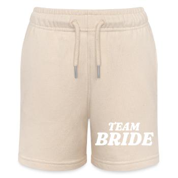 Team Bride - Stanley/Stella Teenager Bio-Joggingshorts MINI BOLTER - Natur - Vorne