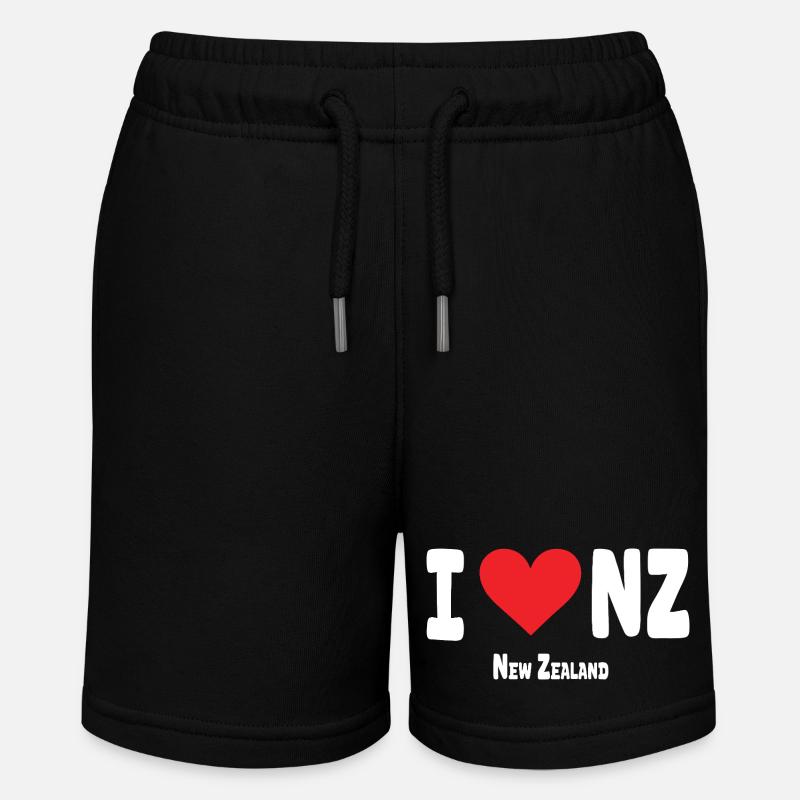 J’adore la Nouvelle-Zélande - Short bio MINI BOLTER Stanley/Stella Ado - noir