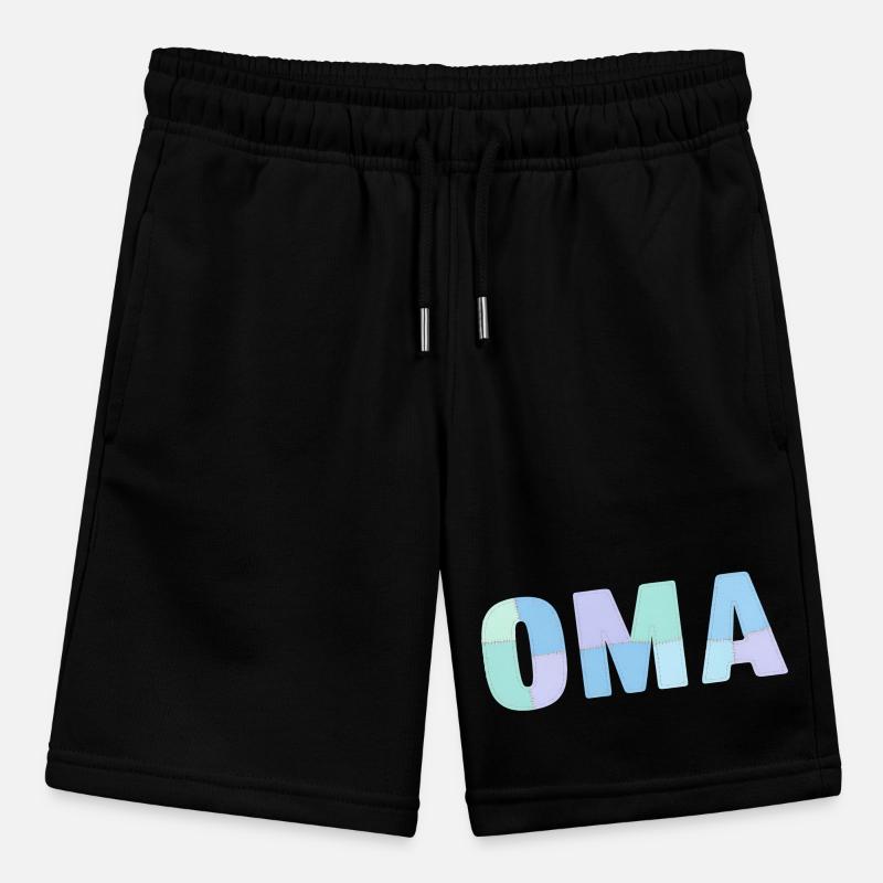 Patchwork Gift Idea for Grandma Mother's Day Stanley/Stella MINI BOLTER Organic Teen Jogging Shorts