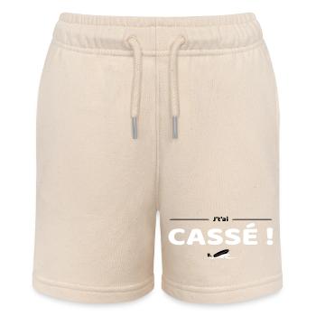 J'tai cassé ! Réplique culte Brice de Nice - Short bio MINI BOLTER Stanley/Stella Ado - écru doux - Devant