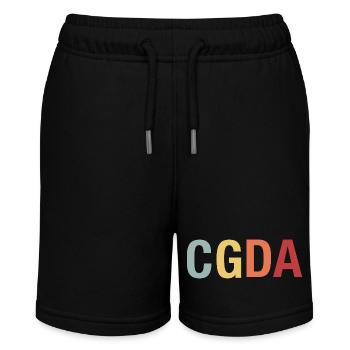 CGDA Bratsche Viola Tuning Saite Musiker retro - Stanley/Stella Teenager Bio-Joggingshorts MINI BOLTER - Schwarz - Vorne