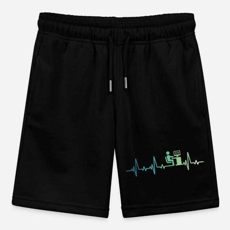 Heartbeat Programmer-Entwickler Stanley/Stella Teenager Bio-Joggingshorts MINI BOLTER