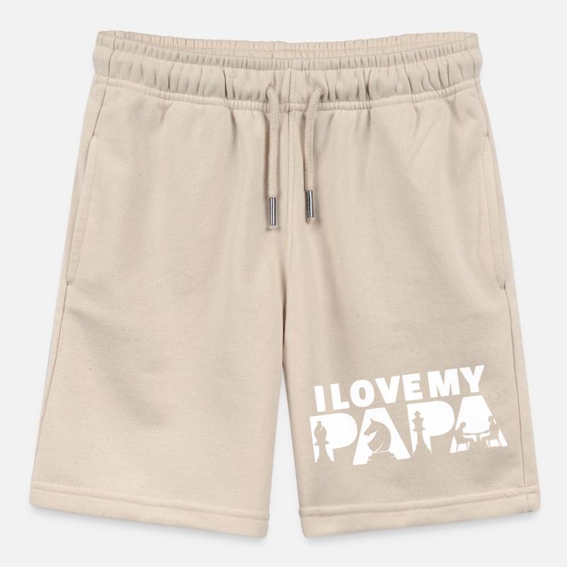 Funny Chess Player Life Pie Chart Stanley/Stella MINI BOLTER Organic Teen Jogging Shorts