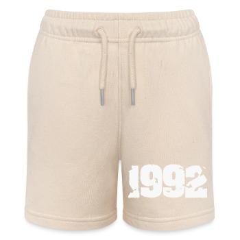 1992 Design rétro cassé - Short bio MINI BOLTER Stanley/Stella Ado - écru doux - Devant