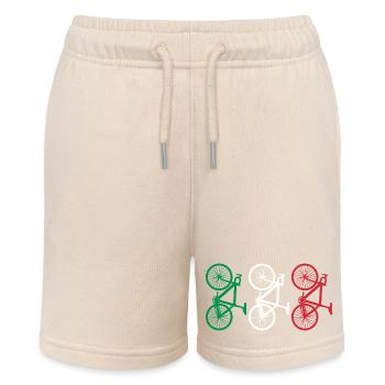 Cycling Italy - Short bio MINI BOLTER Stanley/Stella Ado - écru doux - Devant