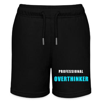Chemise de réflexion excessive - Penseur excessif professionnel - Short bio MINI BOLTER Stanley/Stella Ado - noir - Devant